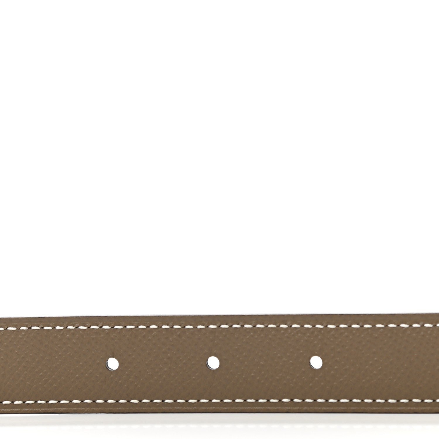 Hermes Swift Epsom 24mm Gamma Belt 80 Black Etoupe 4 of 6