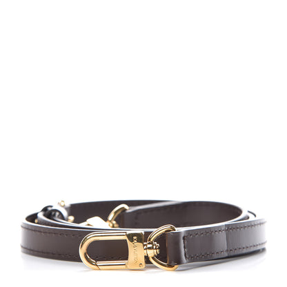 Louis Vuitton Calfskin 16mm Adjustable Shoulder Strap Brown 1 of 5