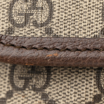 Gucci GG Supreme Monogram Neo Vintage Web Belt Bag Brown 11 of 11