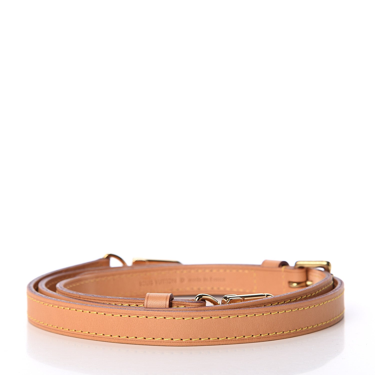 Louis Vuitton Vachetta 16mm Adjustable Shoulder Strap VVN 2 of 2