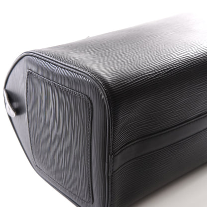 Louis Vuitton Epi Speedy 25 Black 5 of 12