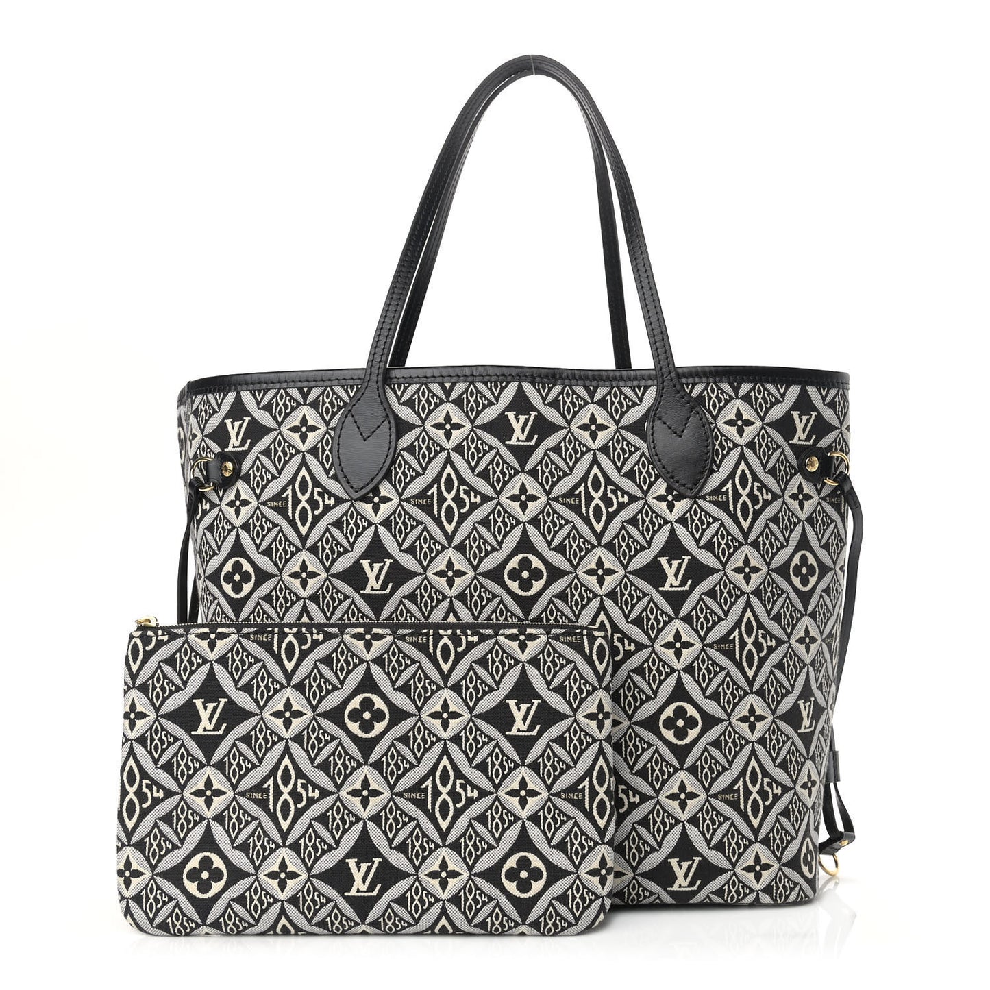 Jacquard Since 1854 Neverfull MM Grey