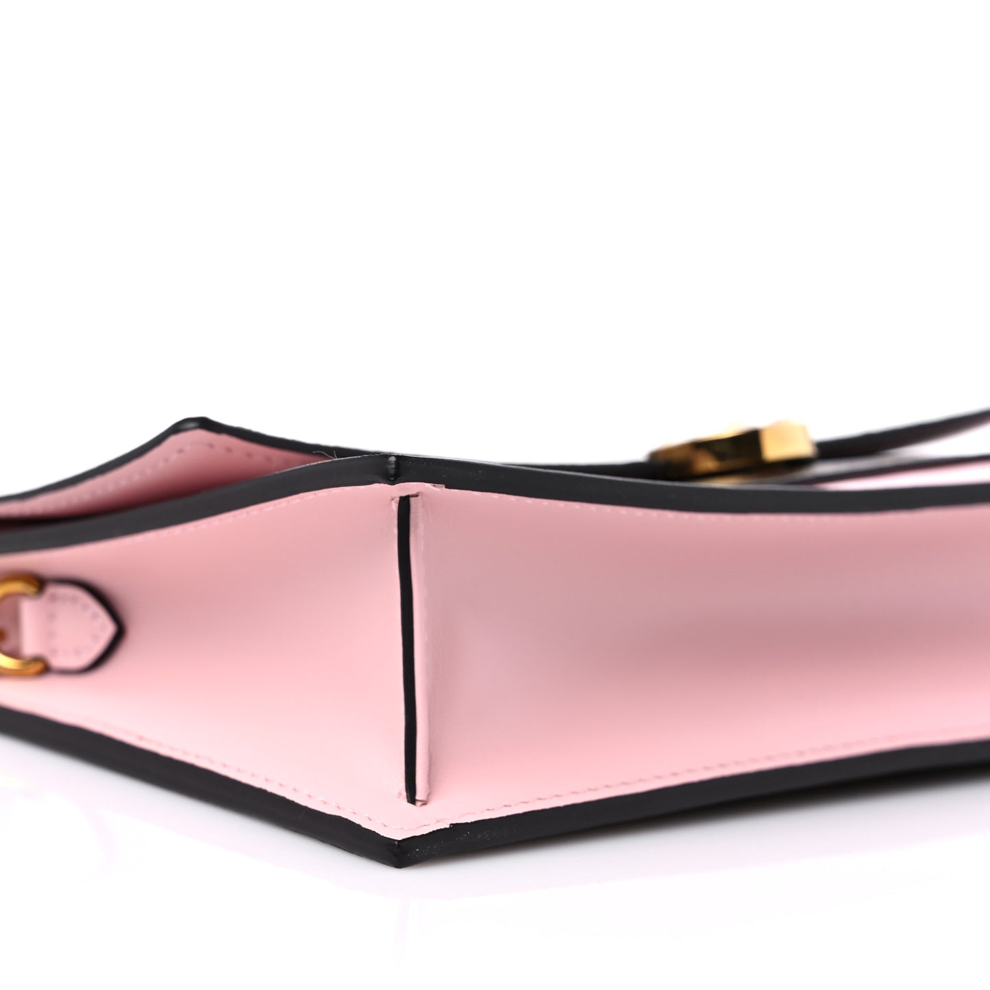 Monogram Flore Chain Wallet Rose Ballerine