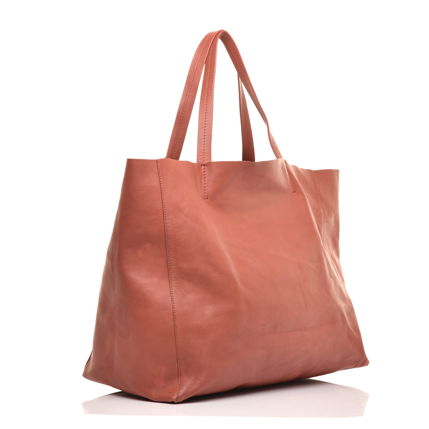 Lambskin Horizontal Cabas Sienna