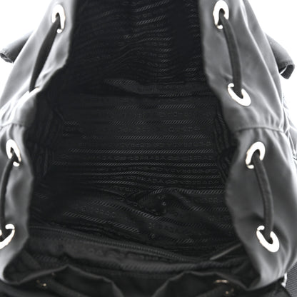 Prada Nylon Vela Medium Backpack Black 4 of 9