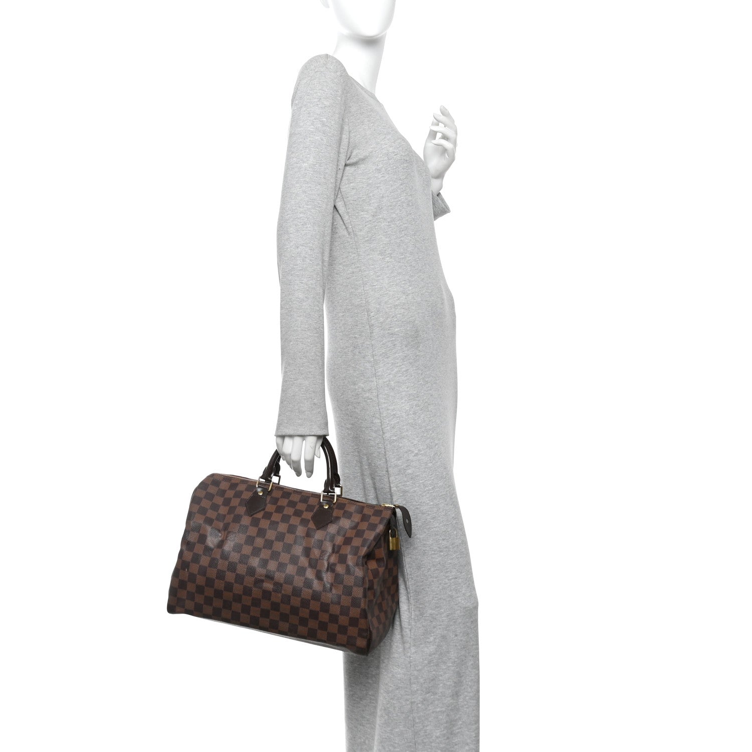 Louis Vuitton Damier Ebene Speedy 35 2 of 9
