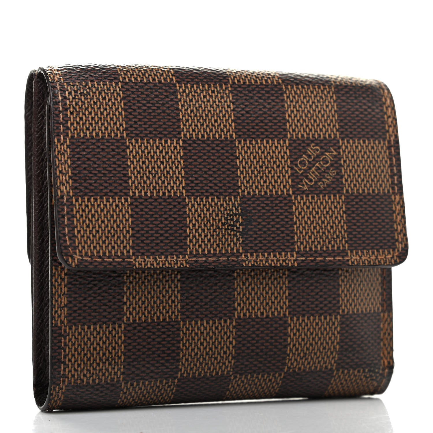Louis Vuitton Damier Ebene Elise Wallet 2 of 4