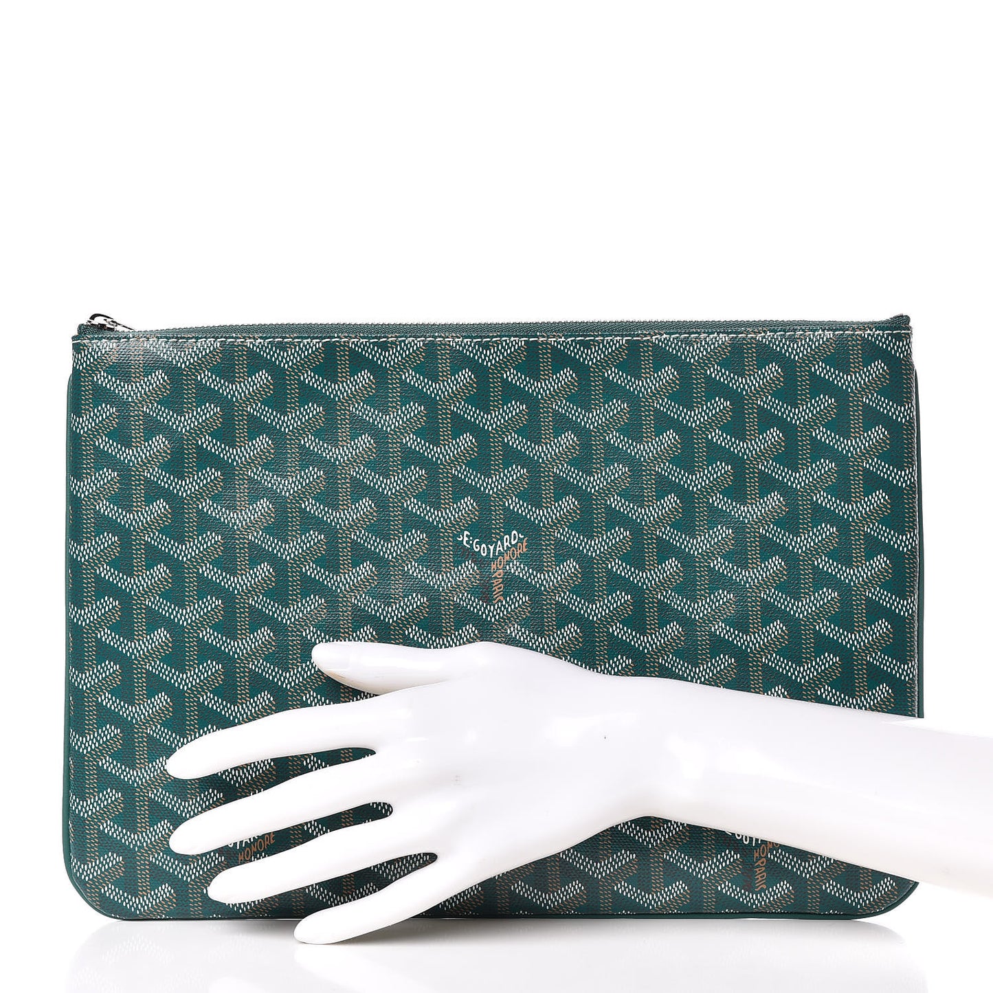 Goyardine Senat Pochette MM Green