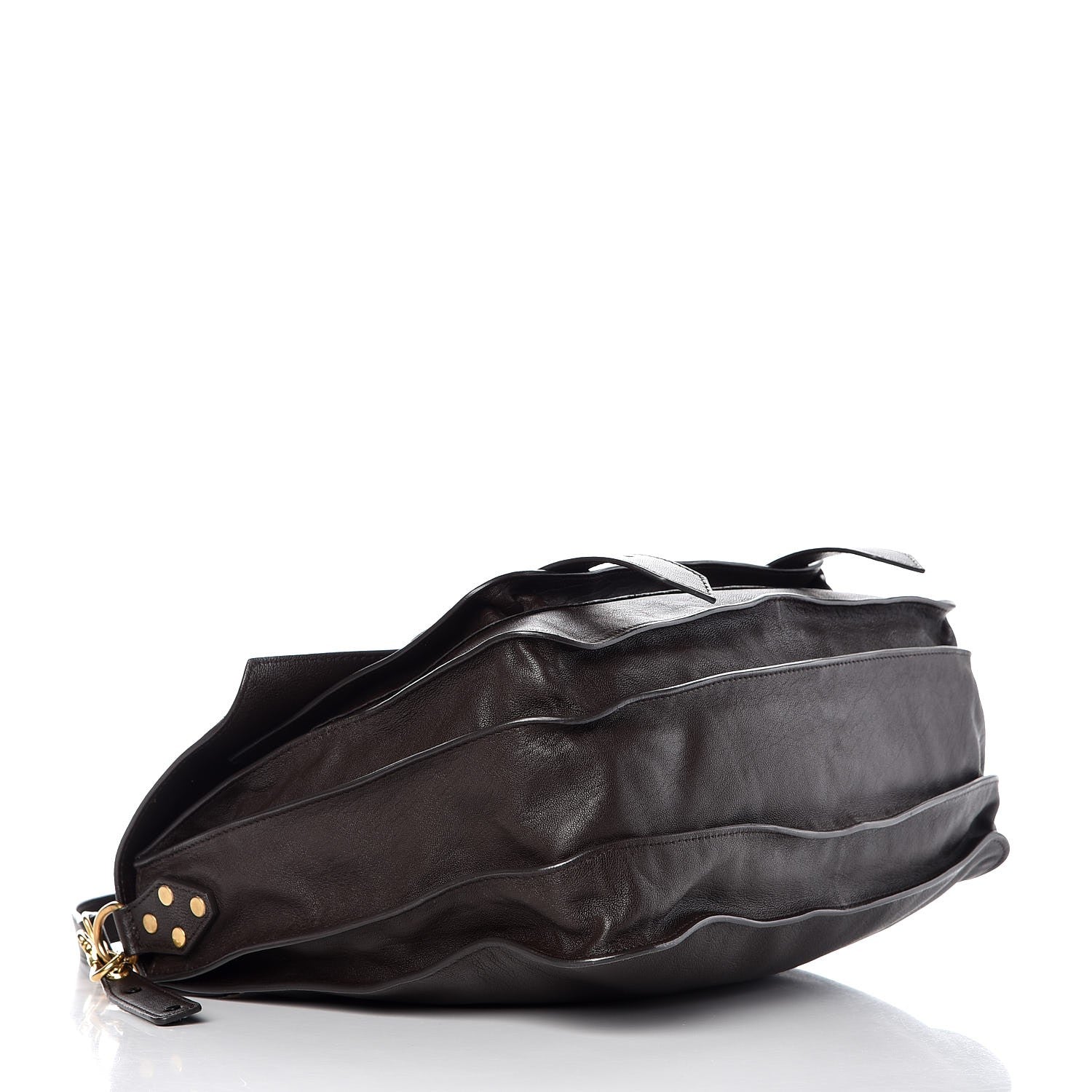Proenza Schouler Lambskin Large PS1 Satchel Chocolate 4 of 6