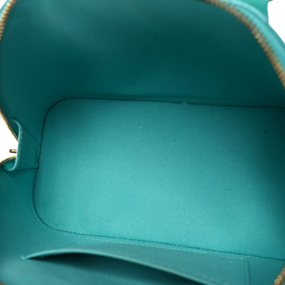 Louis Vuitton Vernis Alma BB Turquoise 5 of 9