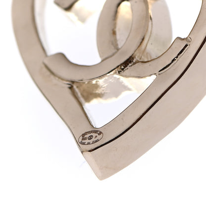 Chanel Metal CC Heart Coco In Love Earrings Gold 4 of 4