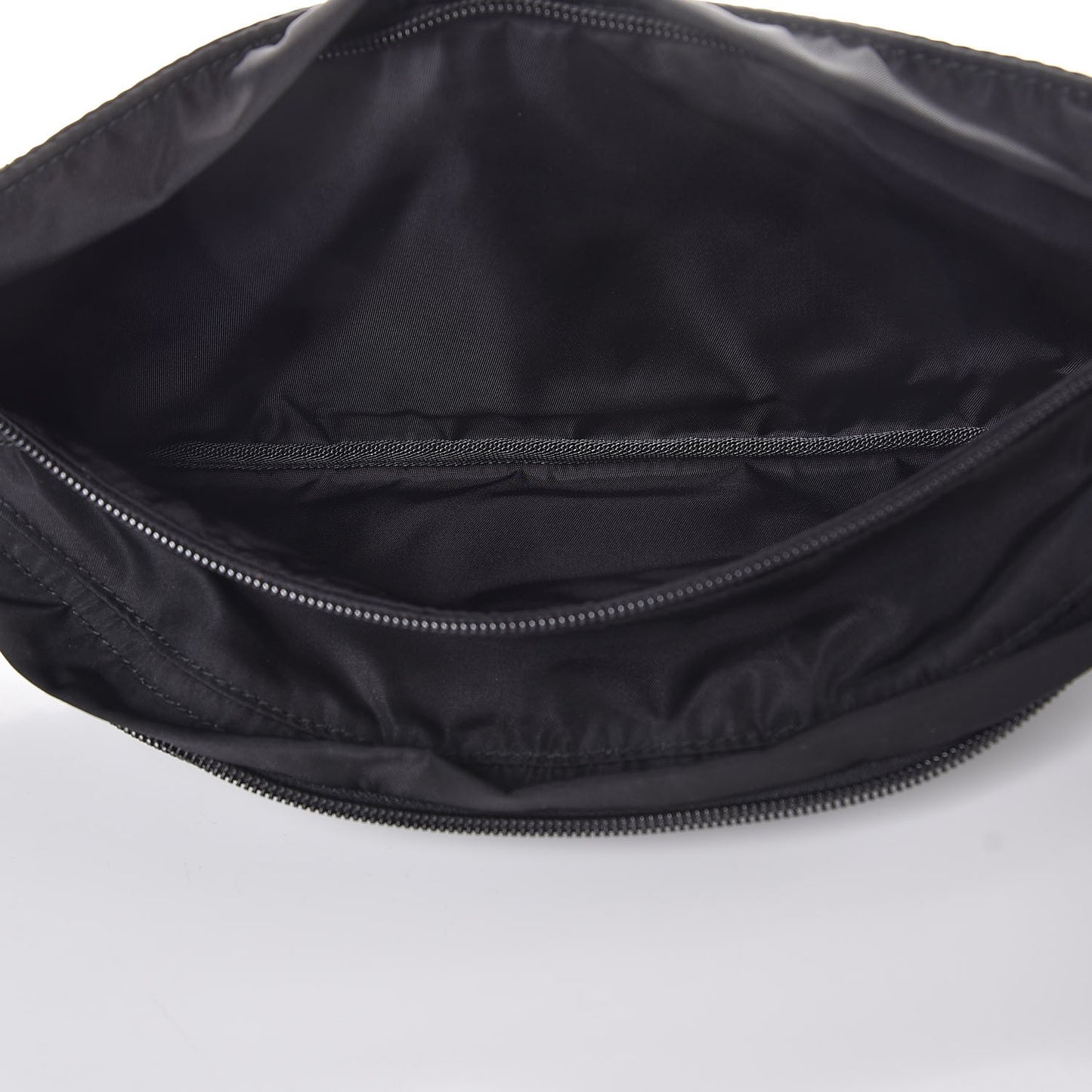 Tessuto Nylon Montagna Belt Bag Black