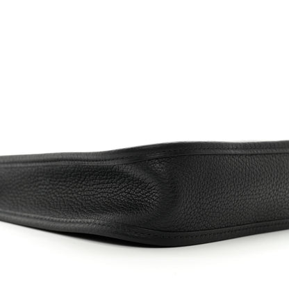 Hermes Taurillon Clemence Evelyne TPM Black 8 of 9
