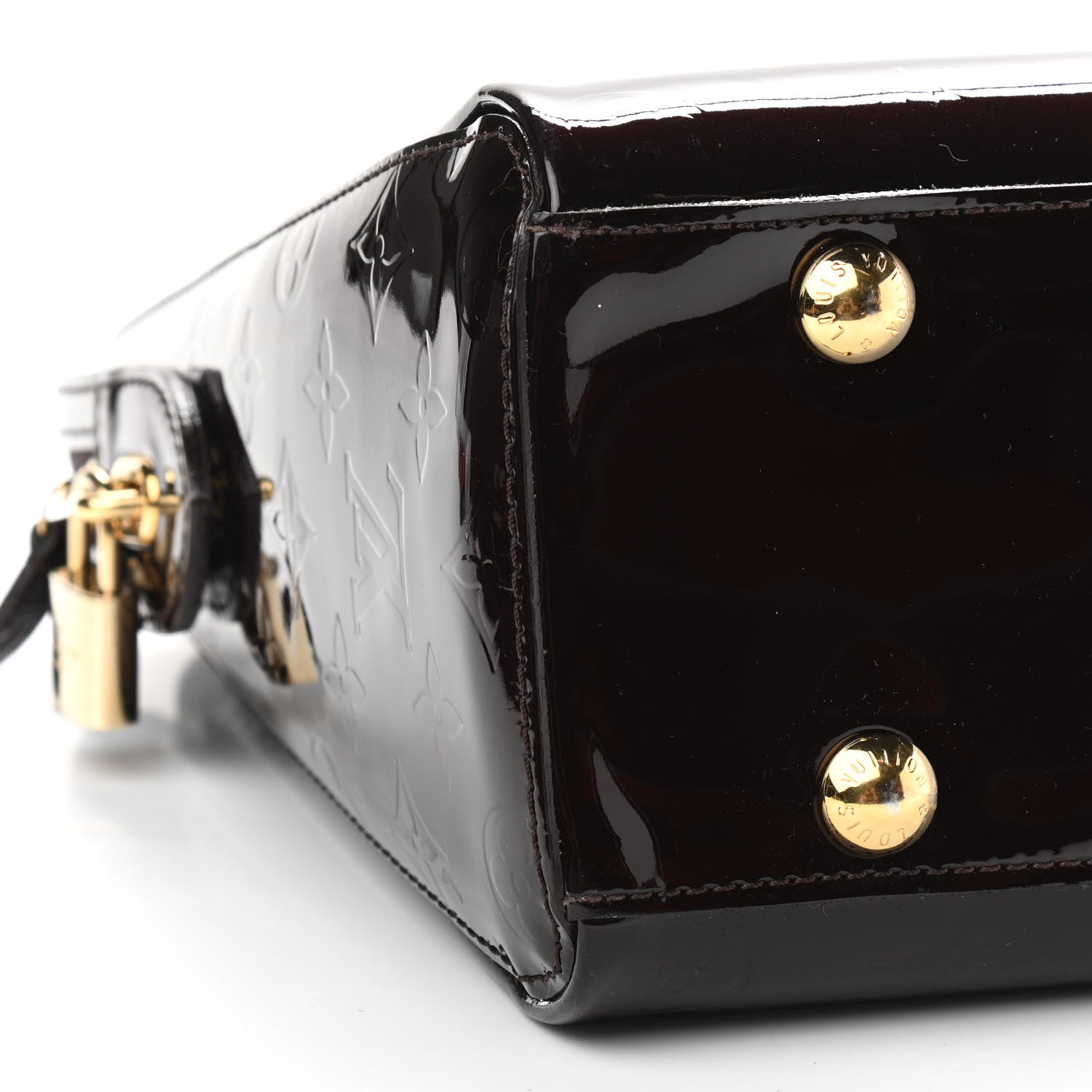 Louis Vuitton Vernis Melrose Avenue Amarante 8 of 10