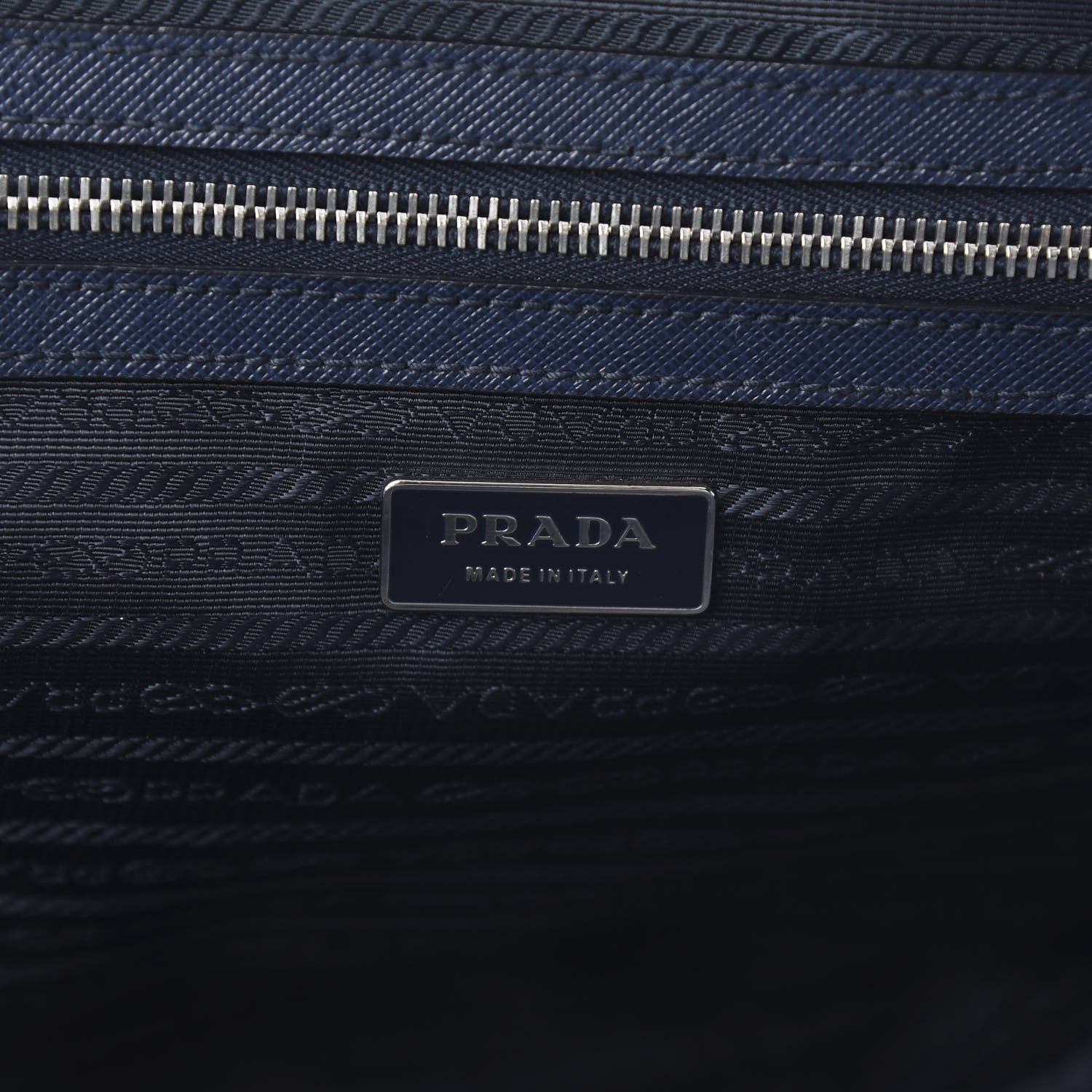 Prada Saffiano Travel Briefcase Baltico 6 of 15