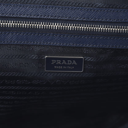 Prada Saffiano Travel Briefcase Baltico 6 of 15