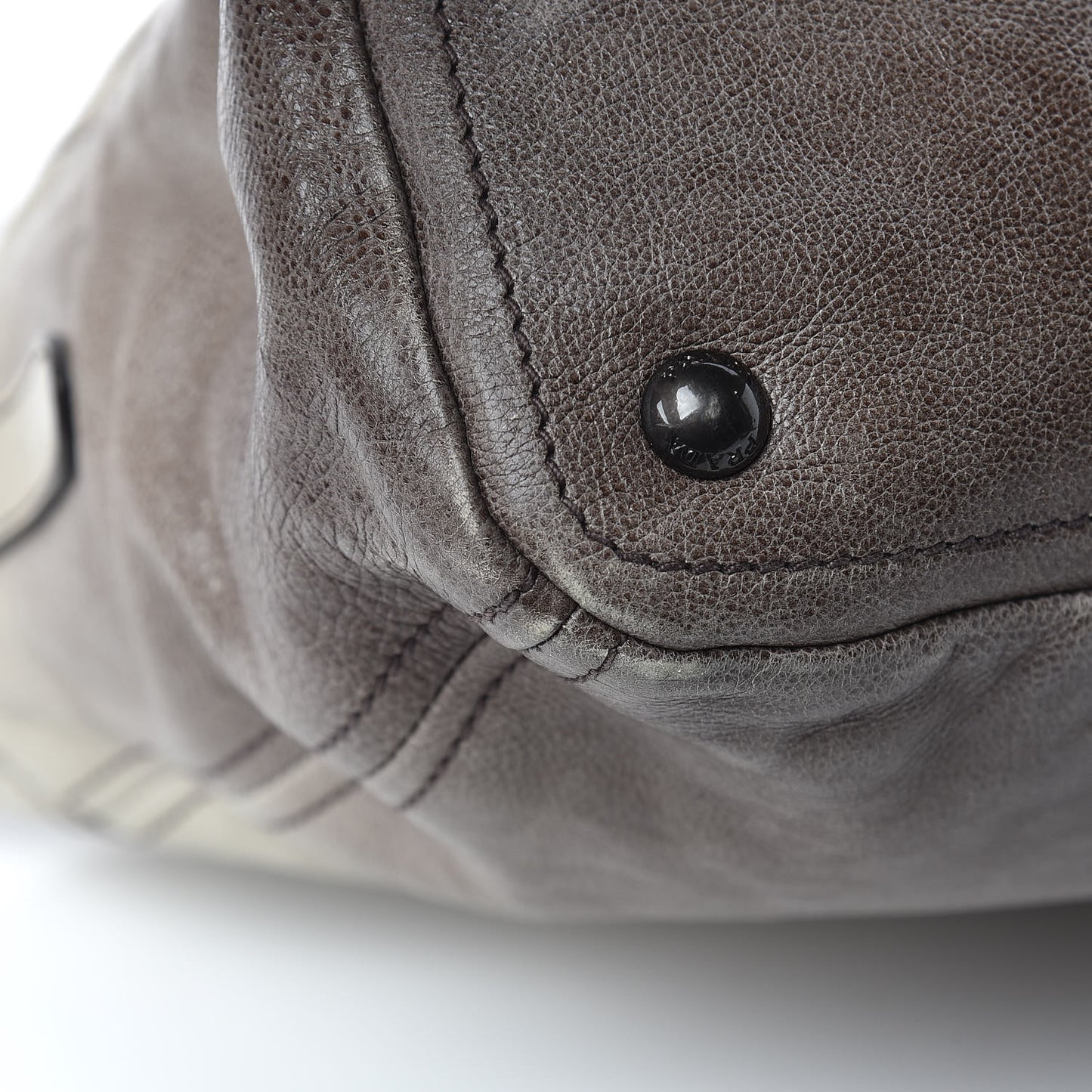 Glace Calfskin Extra Wide Tote Ghiaccio Sfumato