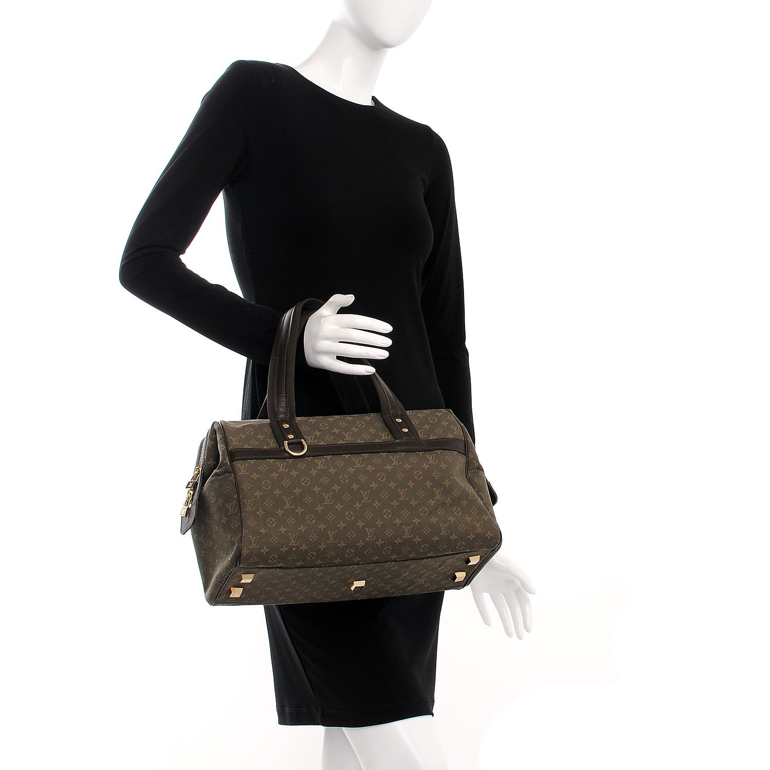 Louis Vuitton Mini Monogram Josephine GM Kaki 2 of 13