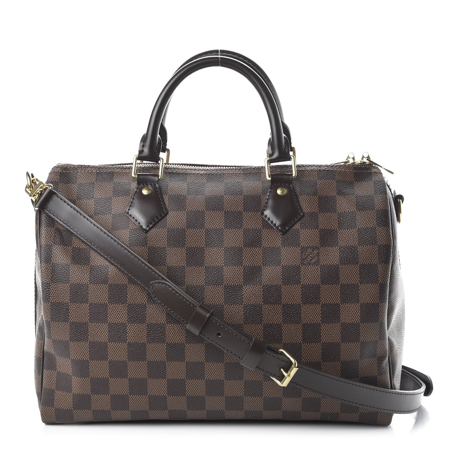 Louis Vuitton Damier Ebene Speedy Bandouliere 30 1 of 10
