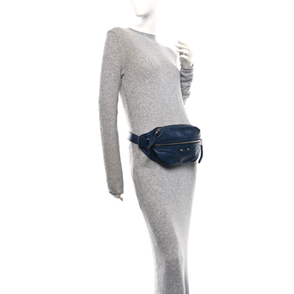 Balenciaga Stadio Classic Silver Hardware Neo Lift Hip Bag Bleu Roi 2 of 10