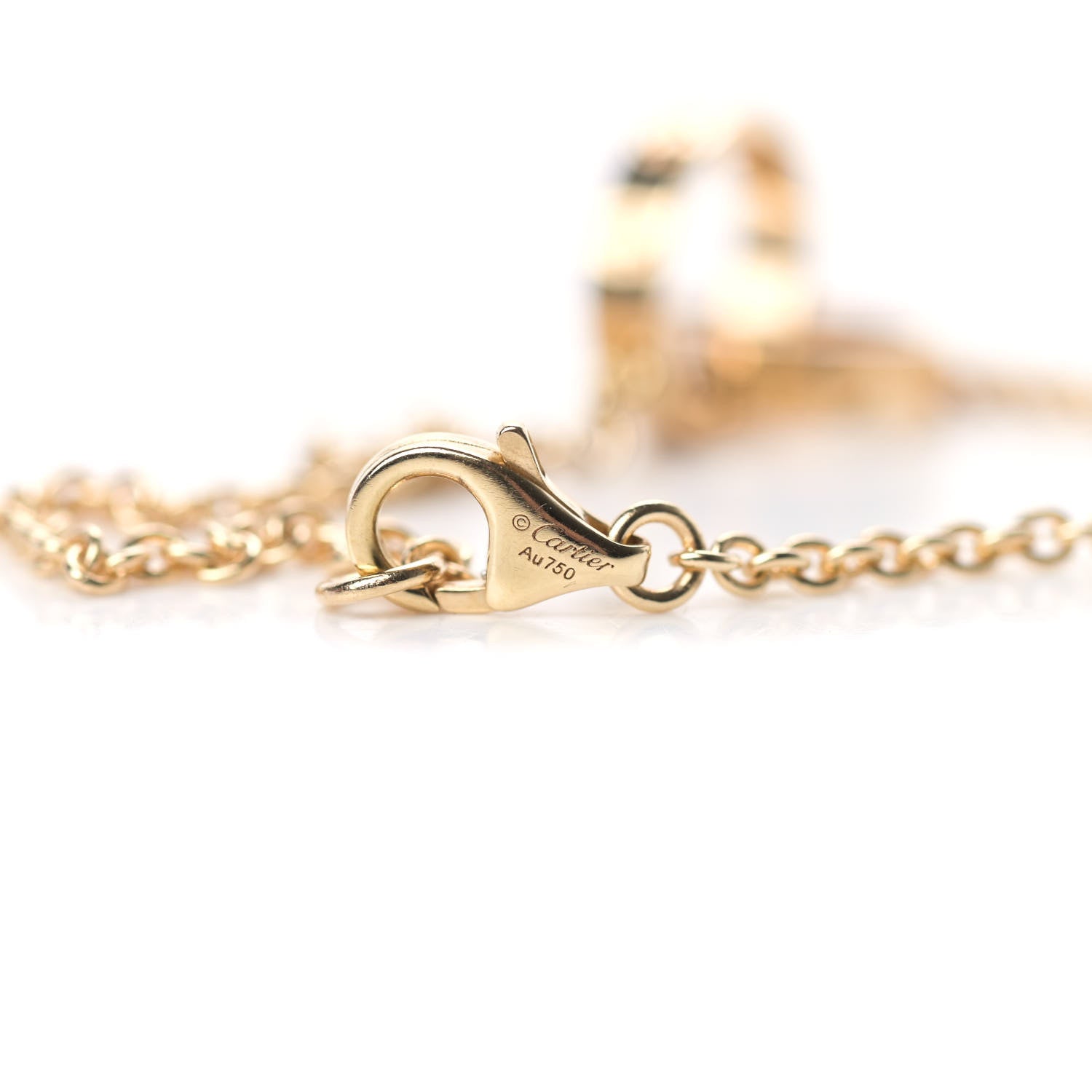 Cartier 18K Yellow Gold Interlocking LOVE Bracelet 4 of 6