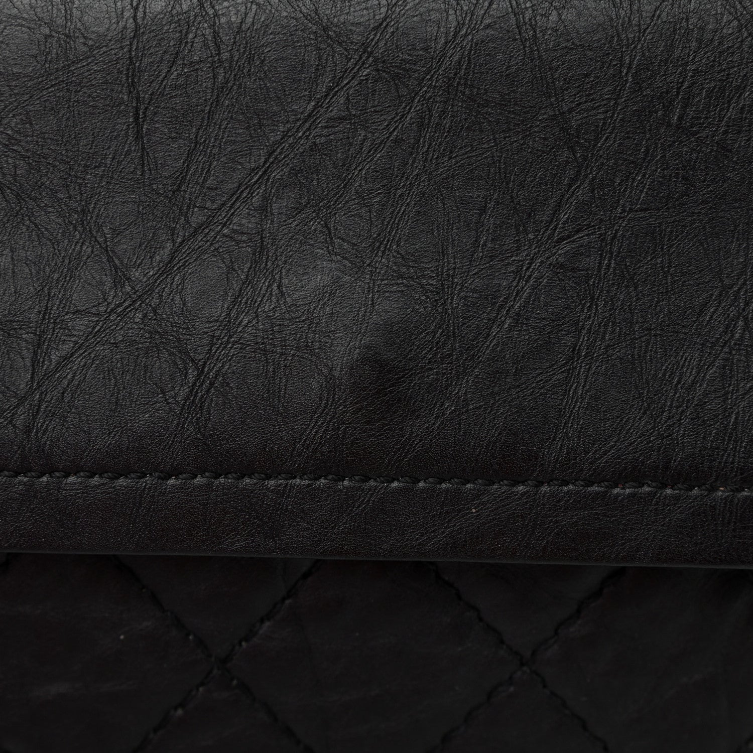 Chanel Aged Calfskin Quilted 2.55 Reissue 226 Flap Black 11 of 13