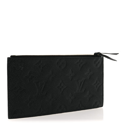 Louis Vuitton Empreinte Felicie Chain Wallet Zippered Insert Black 3 of 7