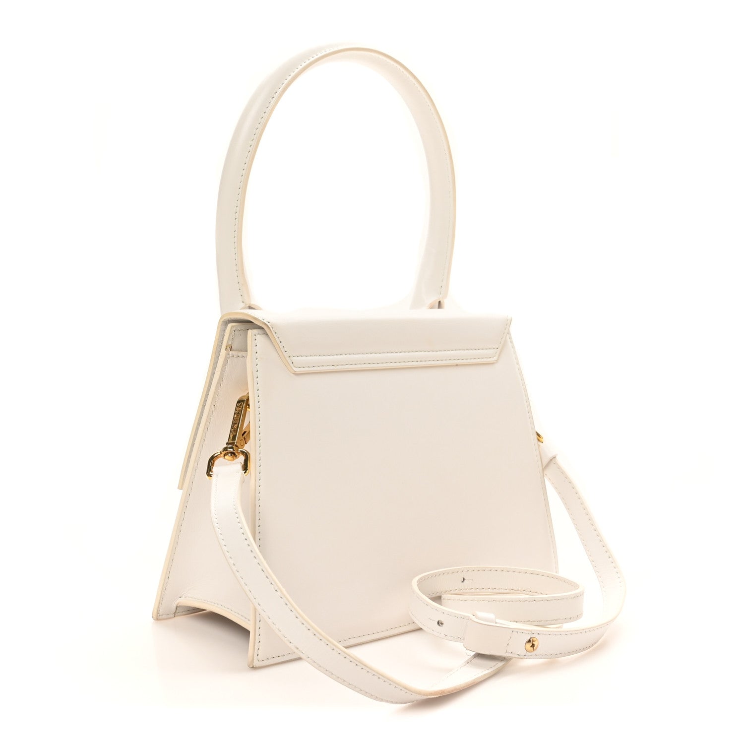 Jacquemus Smooth Calfskin Le Grand Chiquito White 3 of 10