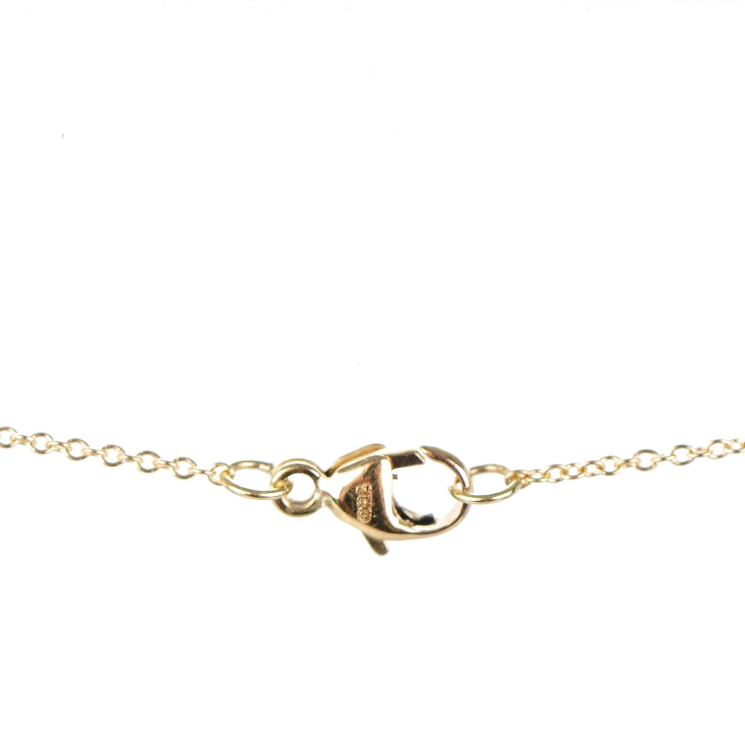 David Yurman 18K Yellow Gold Diamond Cable Collectibles Quatrefoil Pendant Necklace 4 of 5