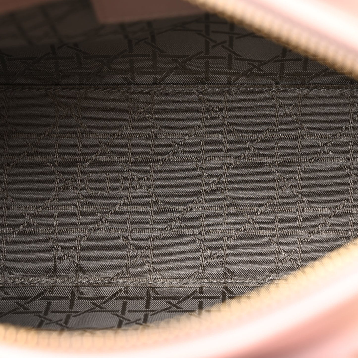 Pearly Lambskin Cannage Medium Lady Dior Lotus