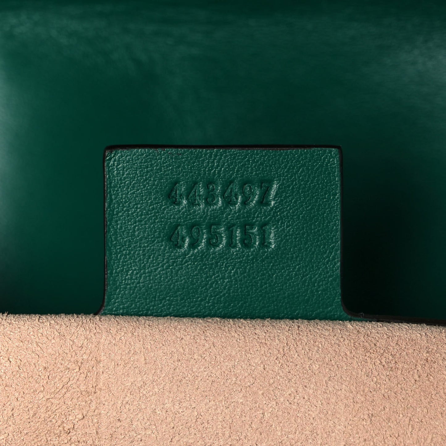 Calfskin Matelasse Small GG Marmont Shoulder Bag Emerald Green