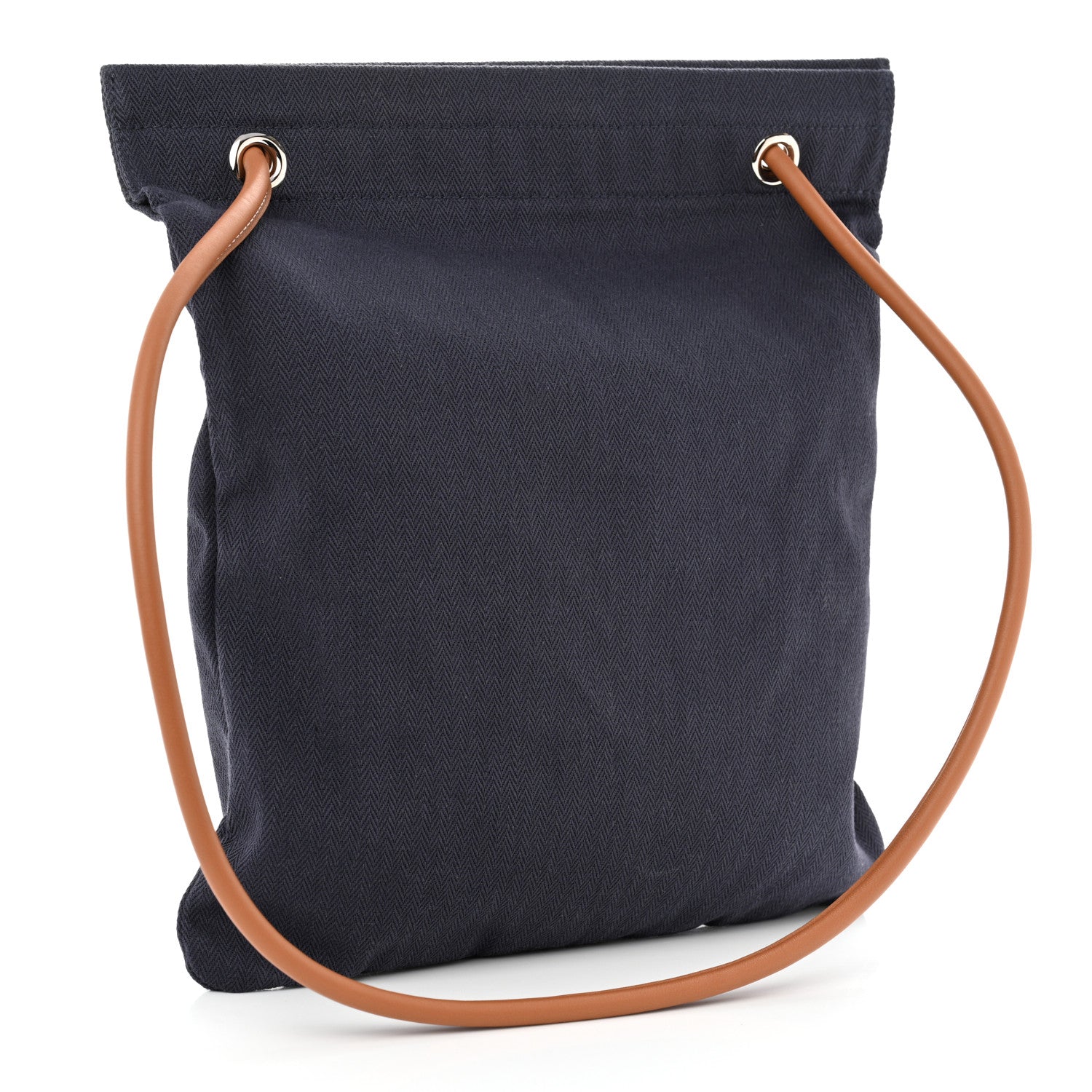 Hermes Canvas Swift Aline Grooming Bag Navy 2 of 9