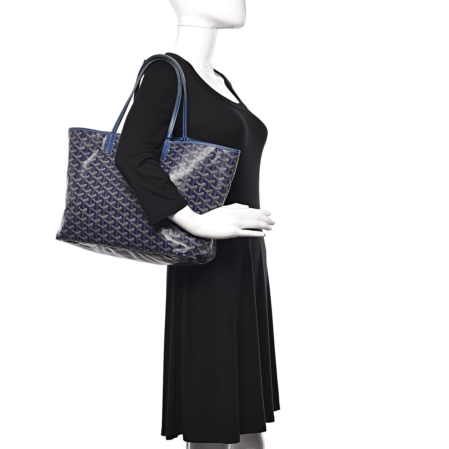 Goyard Goyardine Saint Louis PM Navy 2 of 19