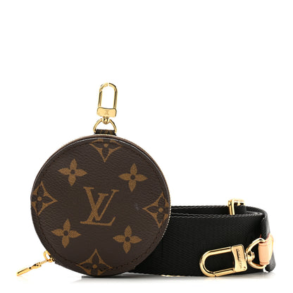 Louis Vuitton Monogram Multi Pochette Accessories Bandouliere Shoulder Strap Black 1 of 8