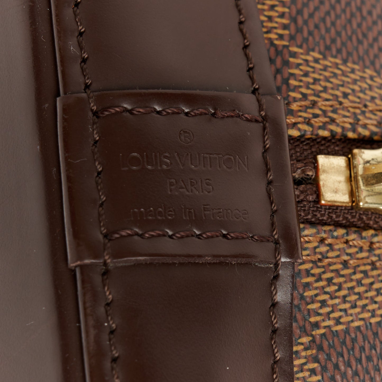 Damier Ebene Alma PM