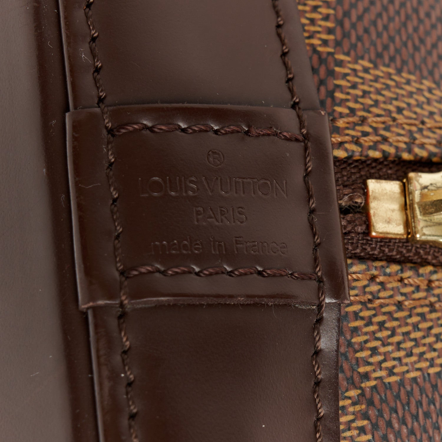 Louis Vuitton Damier Ebene Alma PM 8 of 12