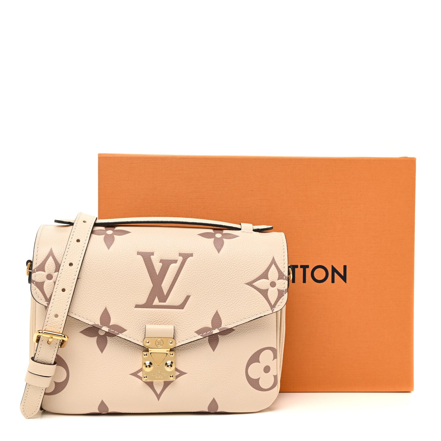 Empreinte Monogram Giant Pochette Metis Creme Bois De Rose
