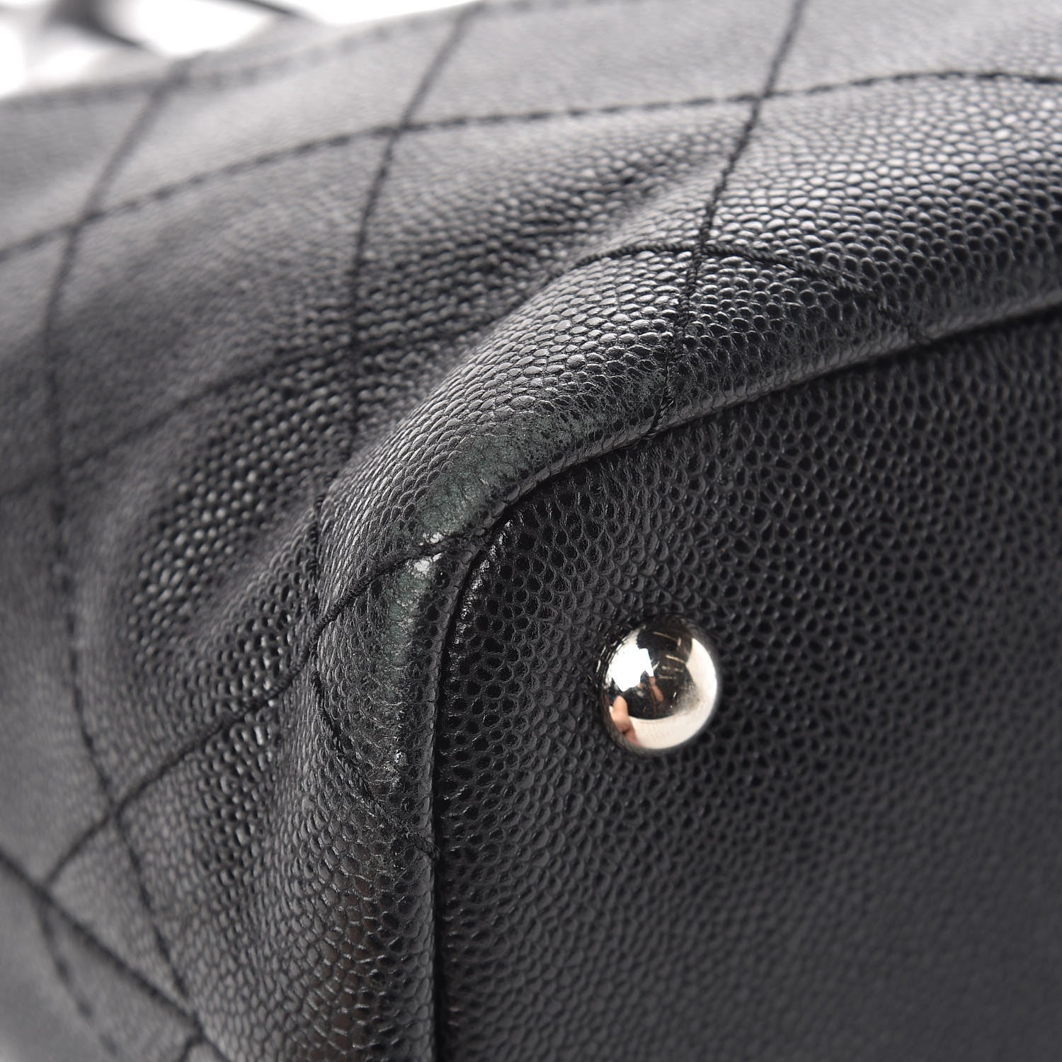 Chanel Grained Calfskin Shopping Fever Tote Black 13 of 21