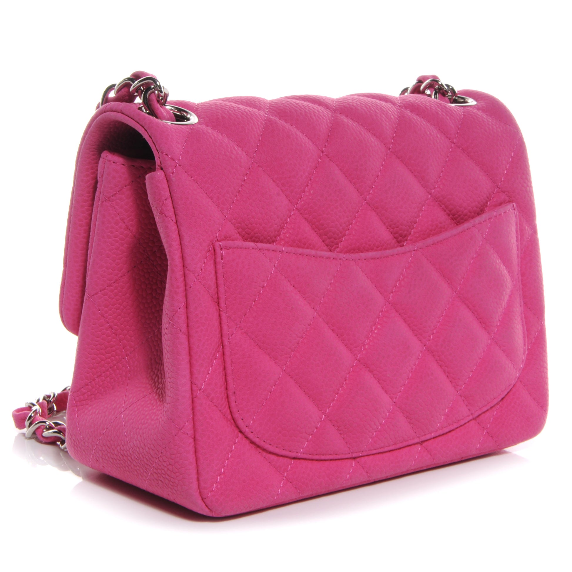 Chanel Iridescent Caviar Quilted Mini Square Flap Pink 4 of 8