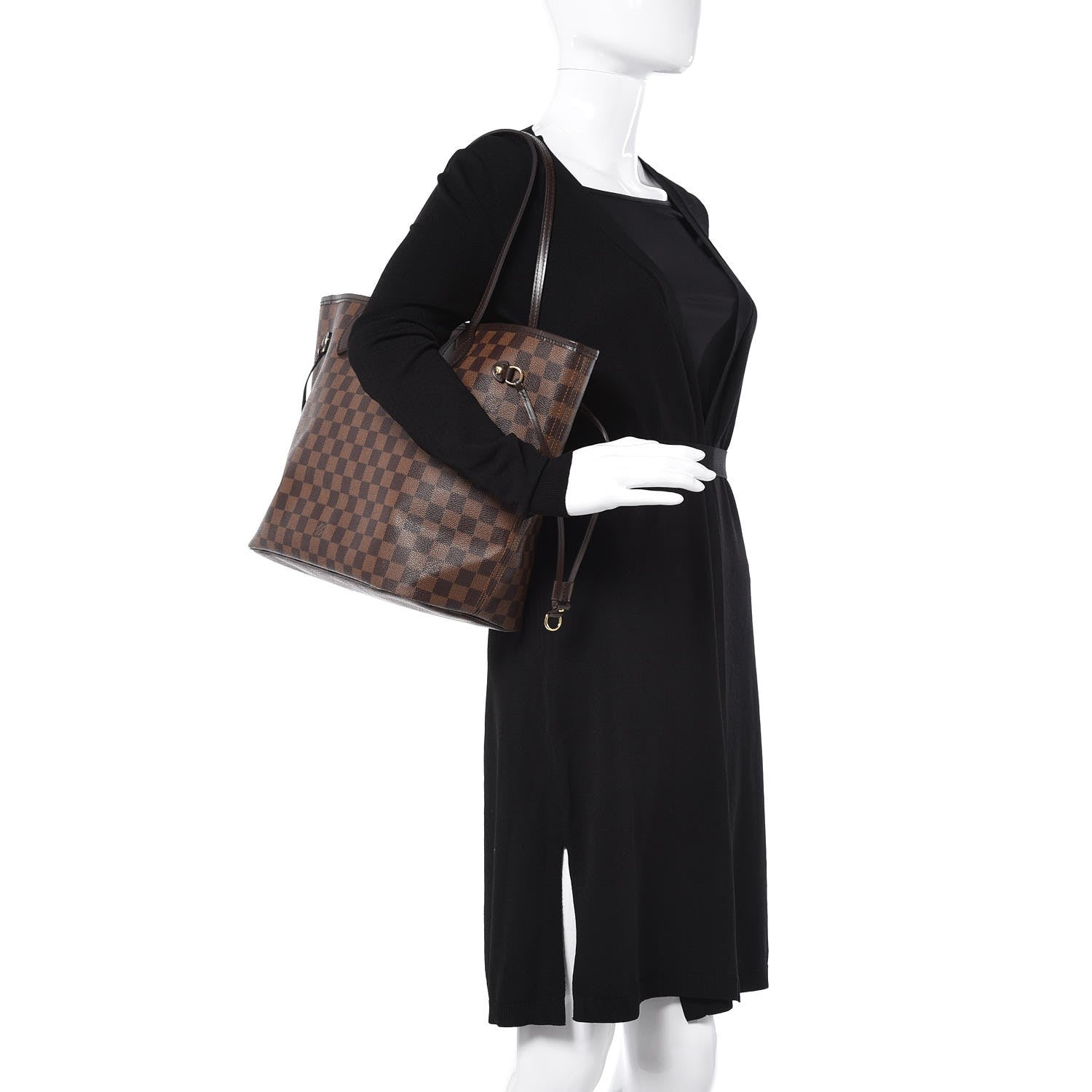 Louis Vuitton Damier Ebene Neo Neverfull MM 2 of 9