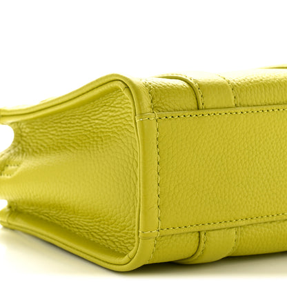 Marc Jacobs Grained Calfskin Micro The Tote Bag Citronelle 9 of 10