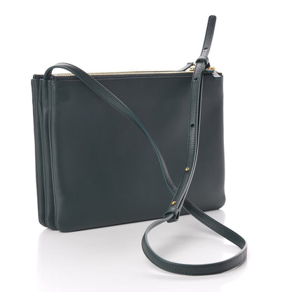 Celine Lambskin Large Trio Crossbody Bag Amazone 3 of 12