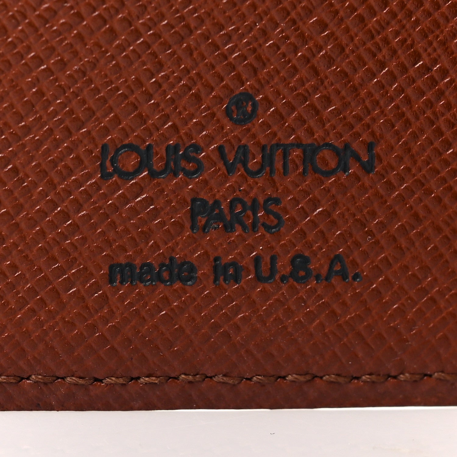Louis Vuitton Monogram Mini Agenda Cover w Pencil 7 of 8