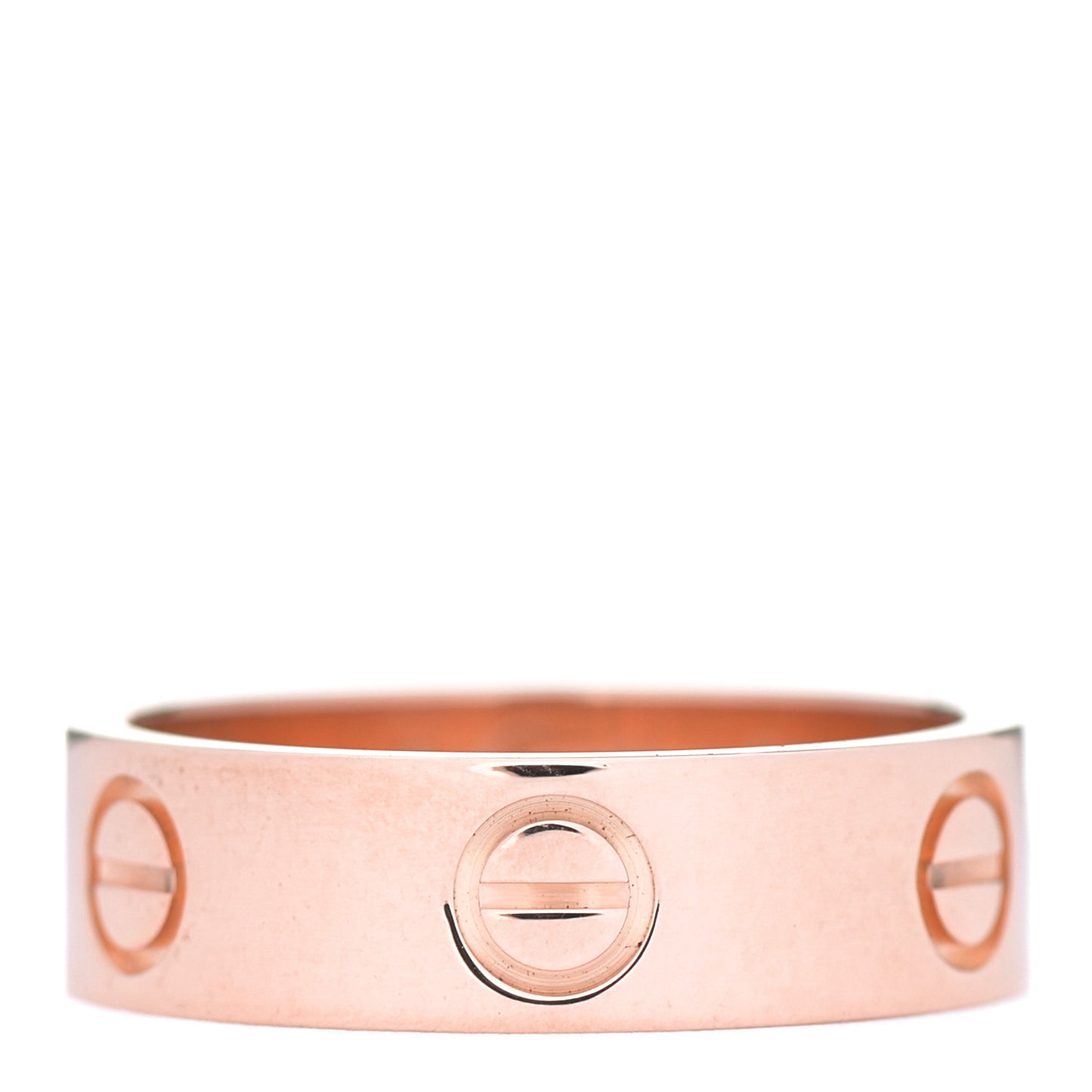 18K Pink Gold 5.5mm LOVE Ring 53 6.5