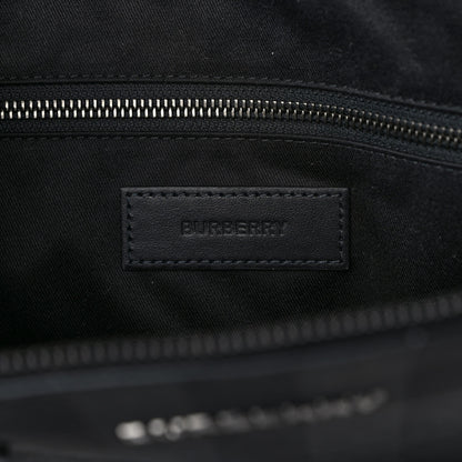 Burberry E-Canvas Check Stirling Tote Charcoal 6 of 10