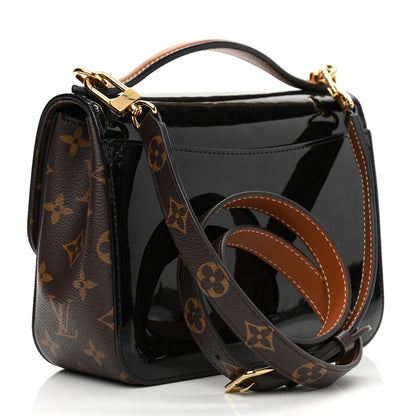 Louis Vuitton Patent Calfskin Monogram Cherrywood BB Black 3 of 10