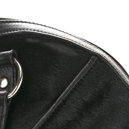 Saint Laurent Calf Hair Large Muse Black 12 of 14
