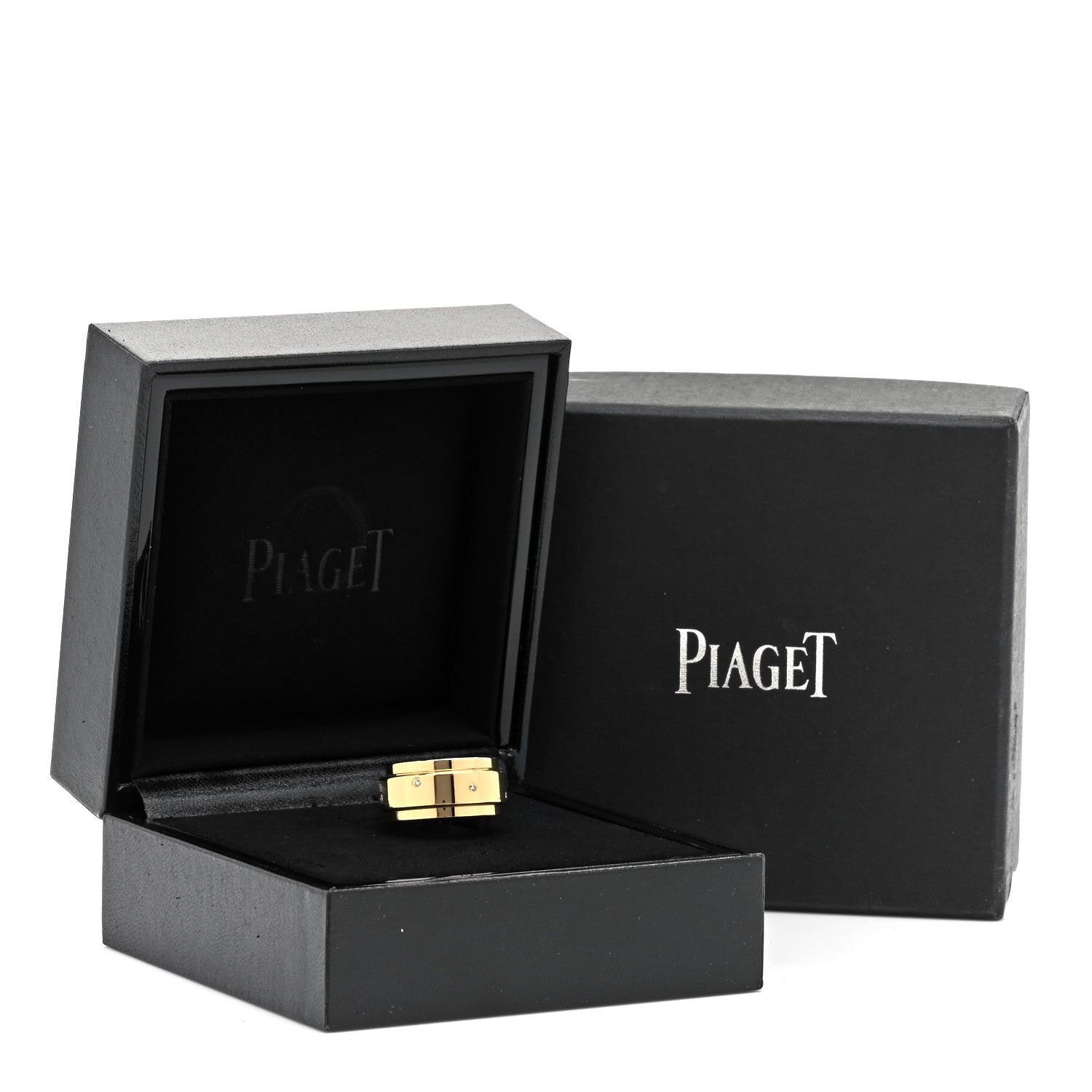 Piaget 18K Yellow Gold 6 Diamond Possession Movable Ring 54 6.75 5 of 5