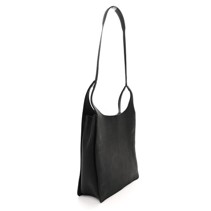 The Row Grained Calfskin Jules Bag Black 3 of 13
