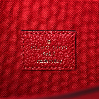 Louis Vuitton Empreinte Pochette Felicie Chain Wallet Scarlet 7 of 12